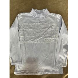 Гольф дитячий на дівчинку ZA852 white р.6-9 "Zayka" недорого оптом від прямого постачальника