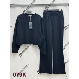 Костюм спортивний жіночий теплий 079K navy р.S-L "Met&March" недорого оптом від прямого постачальника