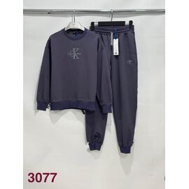 Костюм спортивний жіночий теплий 3077 navy р.XS-L "Met&March" недорого оптом від прямого постачальника