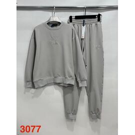 Костюм спортивний жіночий теплий 3077-2 grey р.XS-L "Met&March" недорого оптом від прямого постачальника