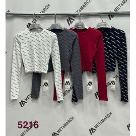 Фотография Топ женский 5216 red р.XS-L "Met&March" недорого оптом от прямого поставщика