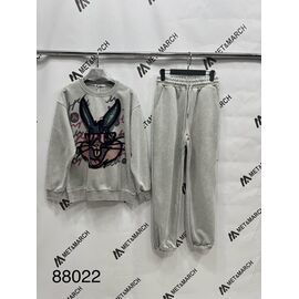 Костюм спортивний жіночий теплий 88022 l.grey р.S-L "Met&March" недорого оптом від прямого постачальника