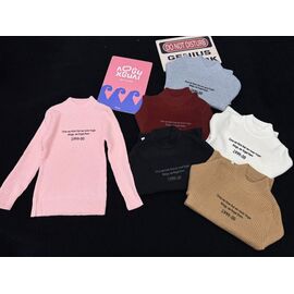 Светер Дитячий на дівчинку 739 pink р.130-170 "Yalisi" недорого оптом від прямого постачальника