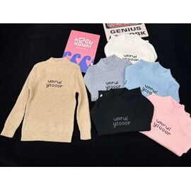 Светер Дитячий унісекс 752 white р.130-170 "Yalisi" недорого оптом від прямого постачальника