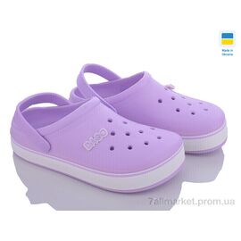 Крокси жіночі літні Літо 419 лаванда (8 пар р.37-41) "Golden Lion" недорого оптом від прямого постачальника