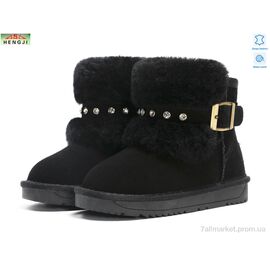 Фотография Угги детские утепленные зима 1907-1 (6 пар р.32-37) "HENGJI-ELENA" недорого оптом от прямого поставщика