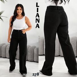 Фотография Джинсы женские 278 black р.30-36 "Liana Denim" недорого оптом от прямого поставщика