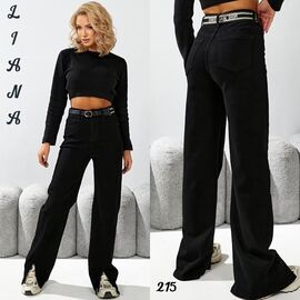 Фотография Джинсы женские 215 black р.25-30 "Liana Denim" недорого оптом от прямого поставщика