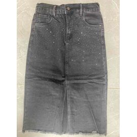 Фотография Юбка женская 494 black р.30-36 "Liana Denim" недорого оптом от прямого поставщика