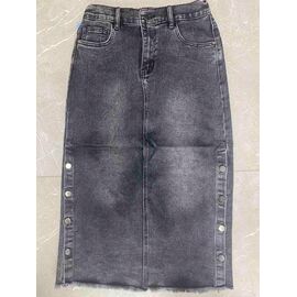 Фотография Юбка женская 487 black р.28-33 "Liana Denim" недорого оптом от прямого поставщика