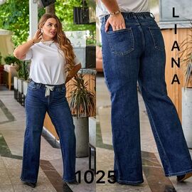 Фотография Джинсы женские 1025 blue р.31-38 "Liana Denim" недорого оптом от прямого поставщика