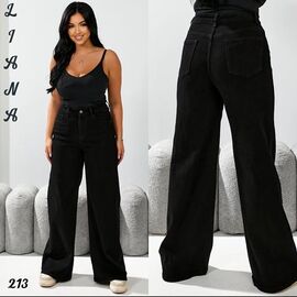 Фотография Джинсы женские 213 black р.28-33 "Liana Denim" недорого оптом от прямого поставщика
