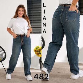Фотография Джинсы женские 482 blue р.28-33 "Liana Denim" недорого оптом от прямого поставщика