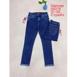 Фотография Джинсы женские D8279 blue р.31-38 "Vanver" недорого оптом от прямого поставщика