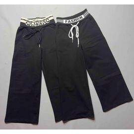 Фотография Штаны детские спортивные на девочку 780 black-white р.104-116 "Bright Harmony" недорого оптом от прямого поставщика