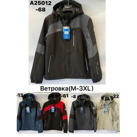 Куртка чоловіча A25012-61 black р.M-3XL "Ale-Ate" недорого оптом від прямого постачальника