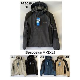 Куртка чоловіча A25015-6 black р.M-3XL "Ale-Ate" недорого оптом від прямого постачальника
