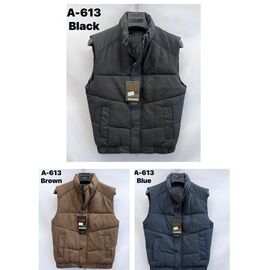 Фотография Жилетка мужская A613 black р.48-56 "Ale-Ate" недорого оптом от прямого поставщика