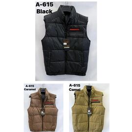 Жилетка чоловіча A615 brown р.48-56 "Ale-Ate" недорого оптом від прямого постачальника