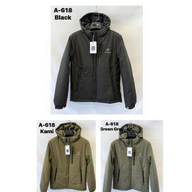 Куртка чоловіча A618 green р.48-56 "Ale-Ate" недорого оптом від прямого постачальника