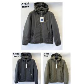 Куртка чоловіча A623 grey р.48-56 "Ale-Ate" недорого оптом від прямого постачальника