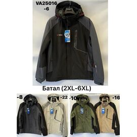 Куртка чоловіча VA25016-6 black р.2XL-6XL "Ale-Ate" недорого оптом від прямого постачальника