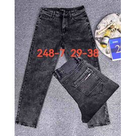 Фотография Джинсы мужские 248-7 black р.29-38 "God Baron" недорого оптом от прямого поставщика