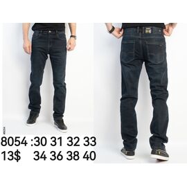 Фотография Джинсы мужские 8054 blue р.30-40 "God Baron" недорого оптом от прямого поставщика