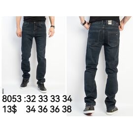 Фотография Джинсы мужские 8053 blue р.32-38 "God Baron" недорого оптом от прямого поставщика