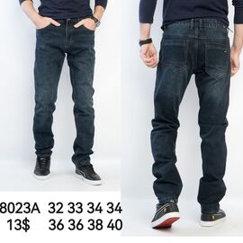 Фотография Джинсы мужские 8023A blue р.32-40 "God Baron" недорого оптом от прямого поставщика