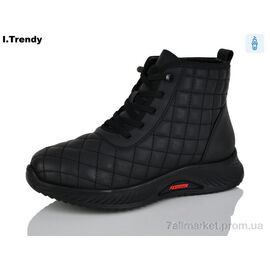 Черевики жіночі стильні Весна/осінь DB8281-1 (8 пар р.36-41) "Trendy" недорого оптом від прямого постачальника