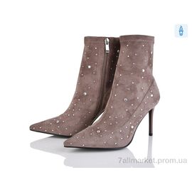 Фотография Ботинки женские стильные Весна/осень T221-14E (6 пар р.35-39) "Lino Marano" недорого оптом от прямого поставщика