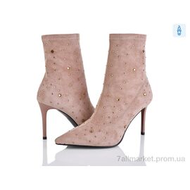 Фотография Ботинки женские стильные Весна/осень T221-17E (6 пар р.35-39) "Lino Marano" недорого оптом от прямого поставщика