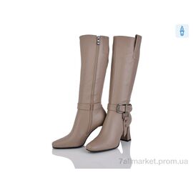 Фотография Сапоги женские удобные Весна/осень T232-7E (6 пар р.36-40) "Lino Marano" недорого оптом от прямого поставщика