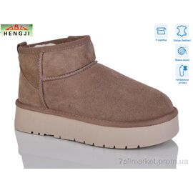 Уггі жіночі утеплені Зима T25-6 (6 пар р.36-40) "HENGJI-ELENA" недорого оптом від прямого постачальника
