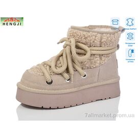 Фотография Угги женские утепленные зима T52-3 (6 пар р.36-40) "HENGJI-ELENA" недорого оптом от прямого поставщика