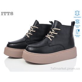 Фотография Ботинки женские стильные зима V100B (6 пар р.36-41) "ITTS" недорого оптом от прямого поставщика