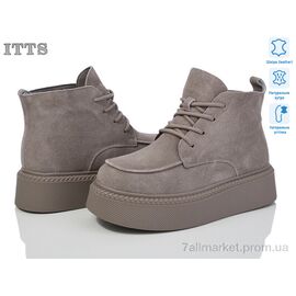 Фотография Ботинки женские стильные зима V100C (6 пар р.36-41) "ITTS" недорого оптом от прямого поставщика