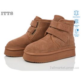 Фотография Угги женские утепленные зима 5510-20 (6 пар р.37-41) "ITTS" недорого оптом от прямого поставщика