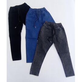 Джинси дитячі на хлопчика 6010 black р.11-15 "Meloria" недорого оптом від прямого постачальника