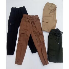 Джинси дитячі на хлопчика 6027 khaki р.13-17 "Meloria" недорого оптом від прямого постачальника