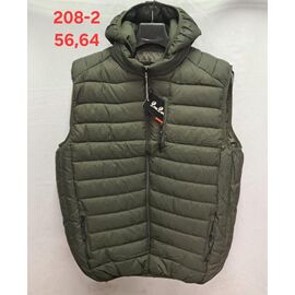 Фотография Жилетка мужская 207-2-1 khaki р.56-64 "PALMIRA" недорого оптом от прямого поставщика