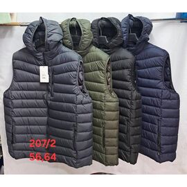 Фотография Жилетка мужская 207-2-2 black р.56-64 "PALMIRA" недорого оптом от прямого поставщика