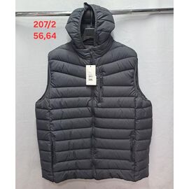 Фотография Жилетка мужская 207-2-2 grey р.56-64 "PALMIRA" недорого оптом от прямого поставщика