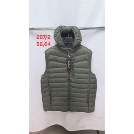 Фотография Жилетка мужская 207-2-2 khaki р.56-64 "PALMIRA" недорого оптом от прямого поставщика