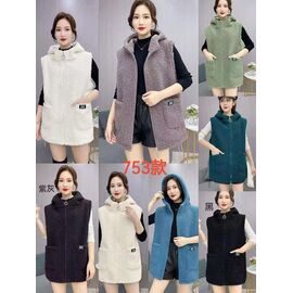 Фотография Жилетка женская 753 mix р.52-58 "PALMIRA" недорого оптом от прямого поставщика