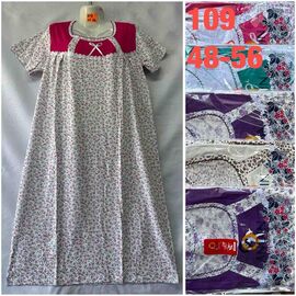 Нічня жіноча 109 mix р.48-56 "WHITE" недорого оптом від прямого постачальника