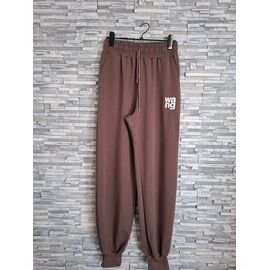 Фотография Штаны спортивные женские 0003 brown р.S-XL "Newe" недорого оптом от прямого поставщика