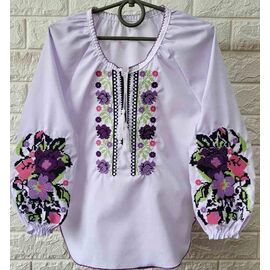 Фотография Вышиванка детская на девочку IB564 white р.6-9 "iBamBino" недорого оптом от прямого поставщика