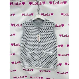 Фотография Жилетка женская 1340 grey р.54-56 "FIESTA" недорого оптом от прямого поставщика